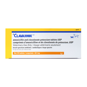 Clavamox 62 5 Mg 210 Tablets Zoetis Ca