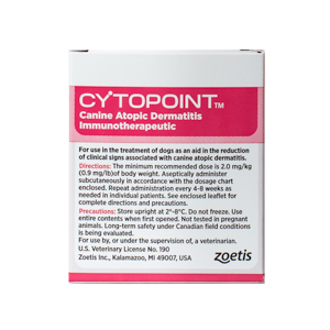 is cytopoint safe for pregnant dogs