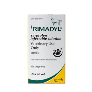 RIMADYL INJECTABLE SOLUTION 20 ML 